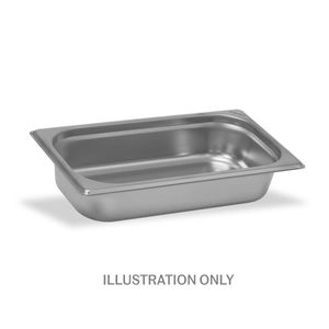 Pujadas GN First 40mm Deep 1/3 Stainless Steel Gastronorm - 1