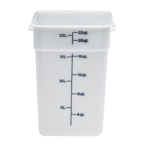 Cambro 20.8L Poly CamSquare - 1