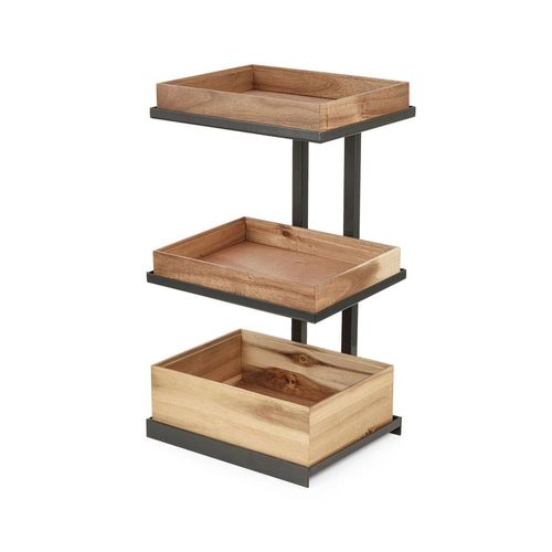 Pujadas Three-Tier Flat Display Stand - 2