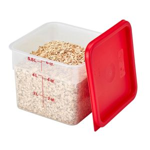 Cambro 5.7L Translucent CamSquare - 3