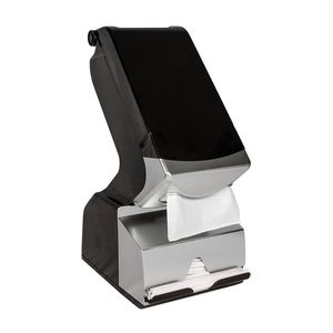 San Jamar Modular Straw and Interfold Napkin Combo Dispenser - 1