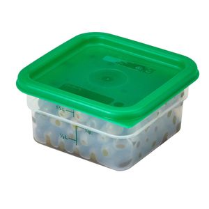 Cambro 1.9 - 3.8L CamSquare Poly Lid - 3