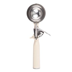 Vollrath 3 1/4oz Disher Ivory Handle - 3
