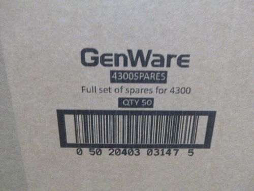 Full set of spares for 4300 - 4300SPARES - 5