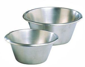 Matfer Flat Bottomed Stainless Steel Bowl 36cm - 11511-10 - 1