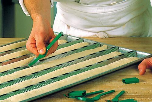 Matfer Pack Of 12 Grignettes Green 15cm - 11629-01 - 2