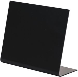 Pack Of 10 Pvc Boards Black 6x7cm - 691132 - 1