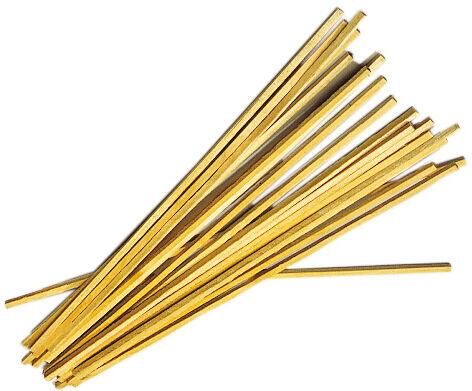 Bag Of 200 Bamboo Candyfloss Sticks 28cm Section 4x4 Mm - 971154 - 1