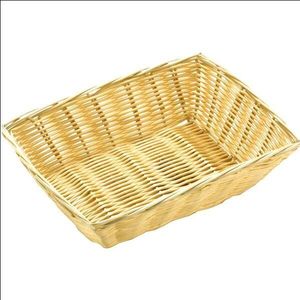 Poly Rattan Basket Rect 23X16.5Cm / 9Inx6.5In - RB4 - 1