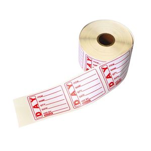 Day Labels 500Pcs - 5Cm X 5.6Cm - DAY500 - 1
