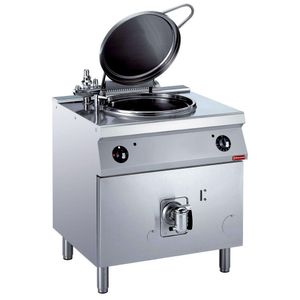 Diamond E17/M60I8-N Electric Indirect Heating Rounded Kettle on Board, 60 Litres - E17-M60I8-N - 1
