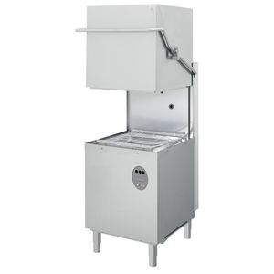 Diverso WR-LVCD-D6 Hood dishwasher, square basket 500x500 mm with detergent dispenser - WR-LVCD-D6 - 1