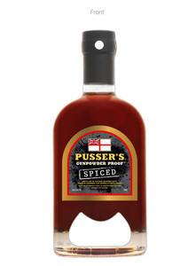 Pussers Rum Custom Bottle Opener Keyring Project - PUSSERSKEYRING - 1