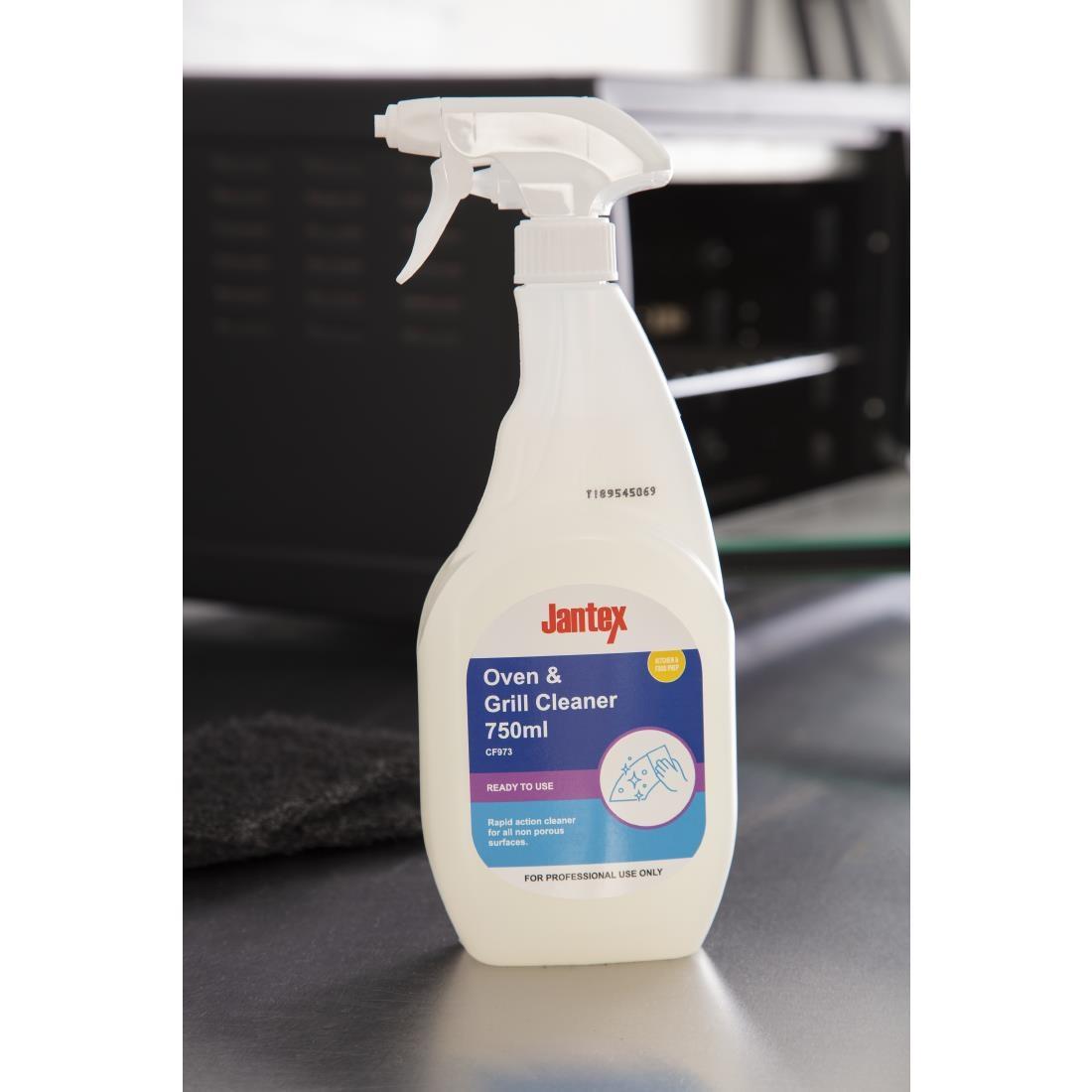 Jantex Grill and Oven Cleaner Ready To Use 750ml - CF973  - 5