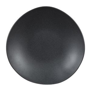 Alchemy Melamine Trace Granite Black Melamine Bowl 320mm (Pack of 4) - DA219  - 1