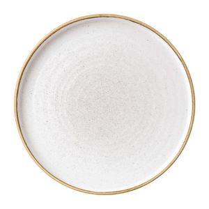 Churchill Stonecast Walled Chefs Plates Barley White 260mm (Pack of 6) - FC161  - 1