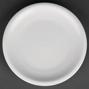 Royal Porcelain Classic White Narrow Rim Plates 170mm (Pack of 12) - CG012  - 1