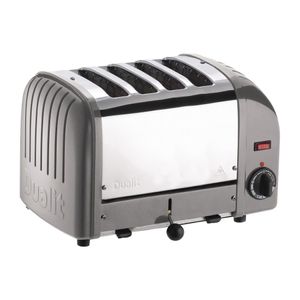 Dualit 4 Slice Vario Toaster Metallic Silver 40349 - CD327  - 1