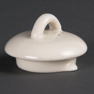 Lids for Olympia Ivory 426ml Teapots (Pack of 4) - DP994  - 1
