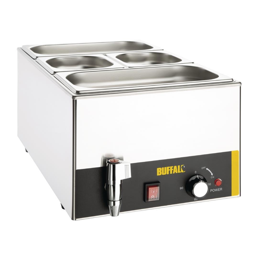 Buffalo Bain Marie with Tap and Pans - S047  - 3