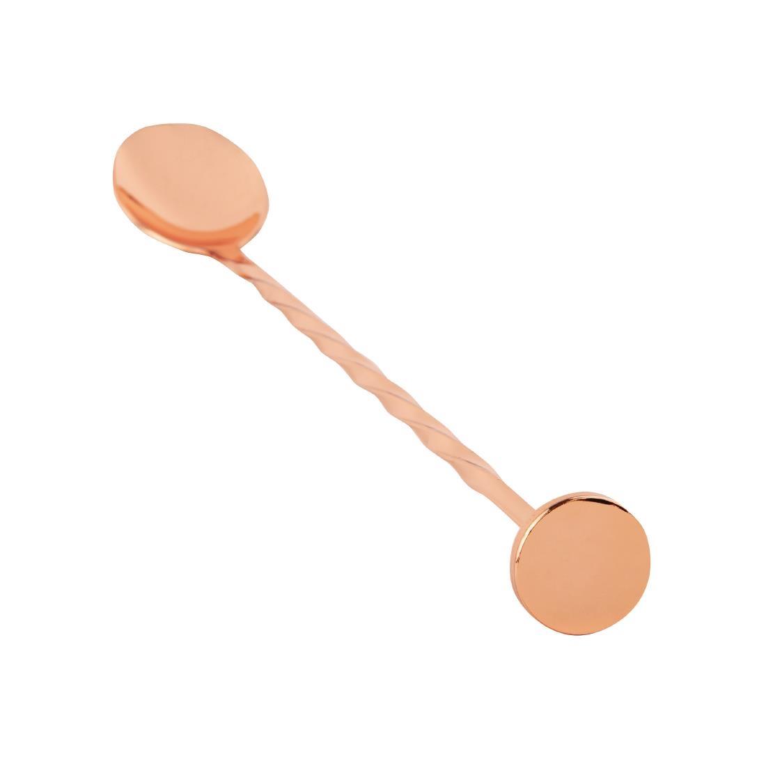 Olympia Cocktail Mixing Spoon Copper - DR615  - 4