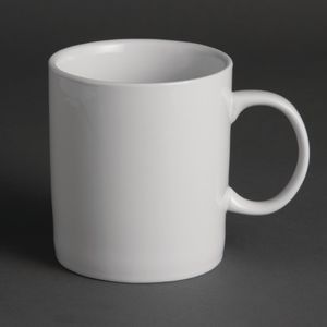 Olympia Whiteware Standard Mugs 483ml 17oz (Pack of 12) - Y110  - 1