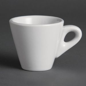 Olympia Whiteware Conical Espresso Cups 60ml 2oz (Pack of 12) - Y111  - 1