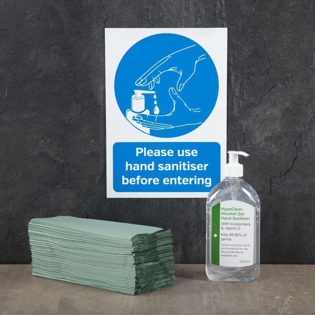 Please Use Hand Sanitiser Before Entering Sign A4 Self-Adhesive - FN841  - 3
