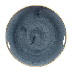 Churchill Stonecast Coupe Plates Blueberry 217mm (Pack of 12) - DW352  - 1