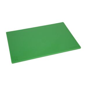 Hygiplas Antibacterial Low Density Chopping Board Green - HC858  - 1