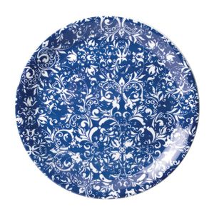 Steelite Ink Coupe Plates Legacy Blue 203mm (Pack of 12) - VV1896  - 1