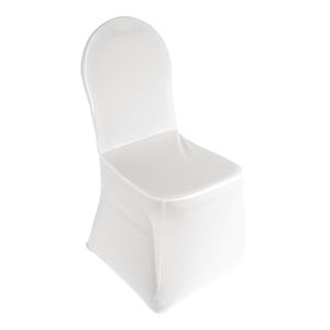 Bolero Banquet Chair Cover White - DP924  - 1