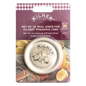 Kilner Screw Top Preserve Jar Spare Seals (Pack of 12) - GG787  - 1