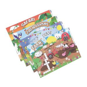 Crafti's Kids Activity Sheet Assorted Designs (Pack of 500) - CM732  - 1