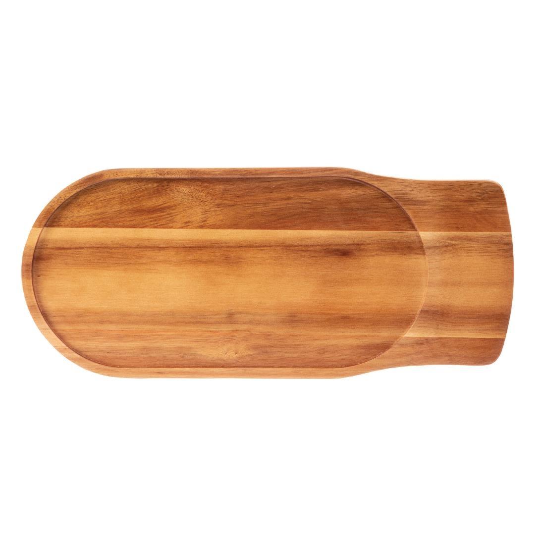 Olympia Acacia Wood Dish Board 415mm - GF207  - 3