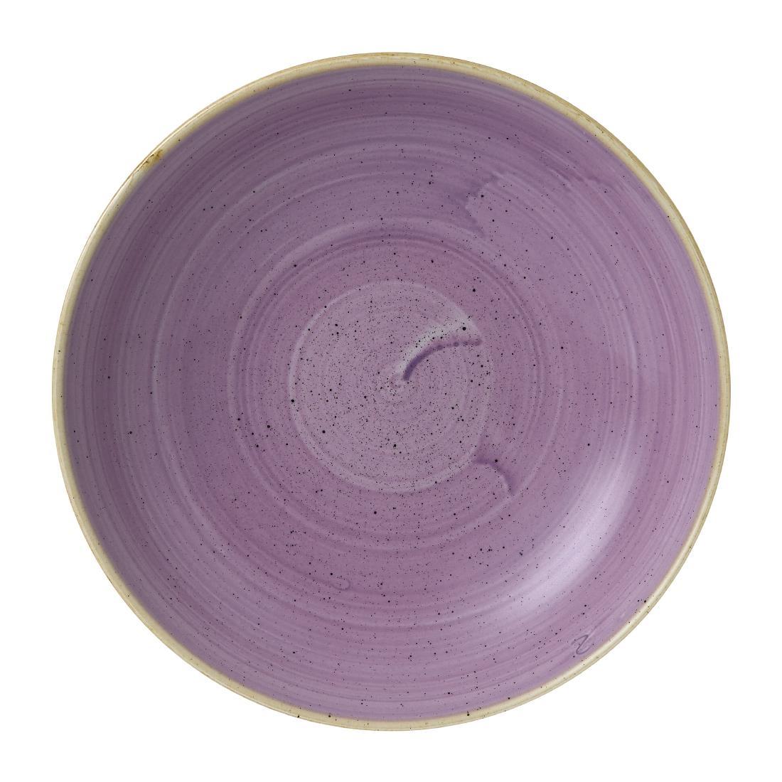 Churchill Stonecast Lavender Evolve Coupe Bowl 248mm (Pack of 12) - FR024  - 1