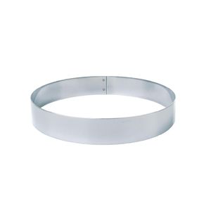 Matfer Bourgeat Stainless Steel Mousse Ring 45 x 160mm - DN957  - 1
