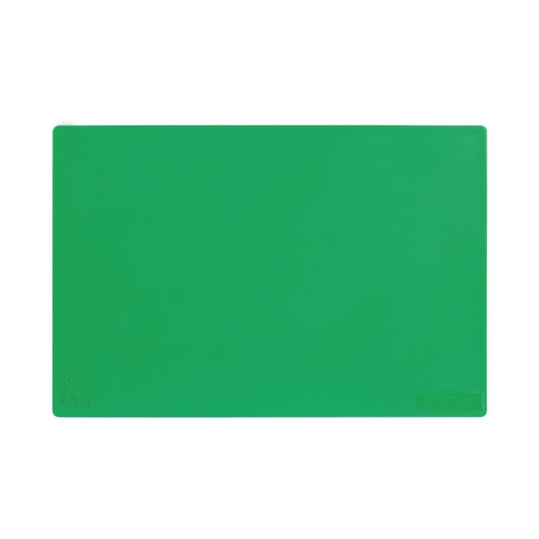 Hygiplas Low Density Green Chopping Board Standard - J253  - 2