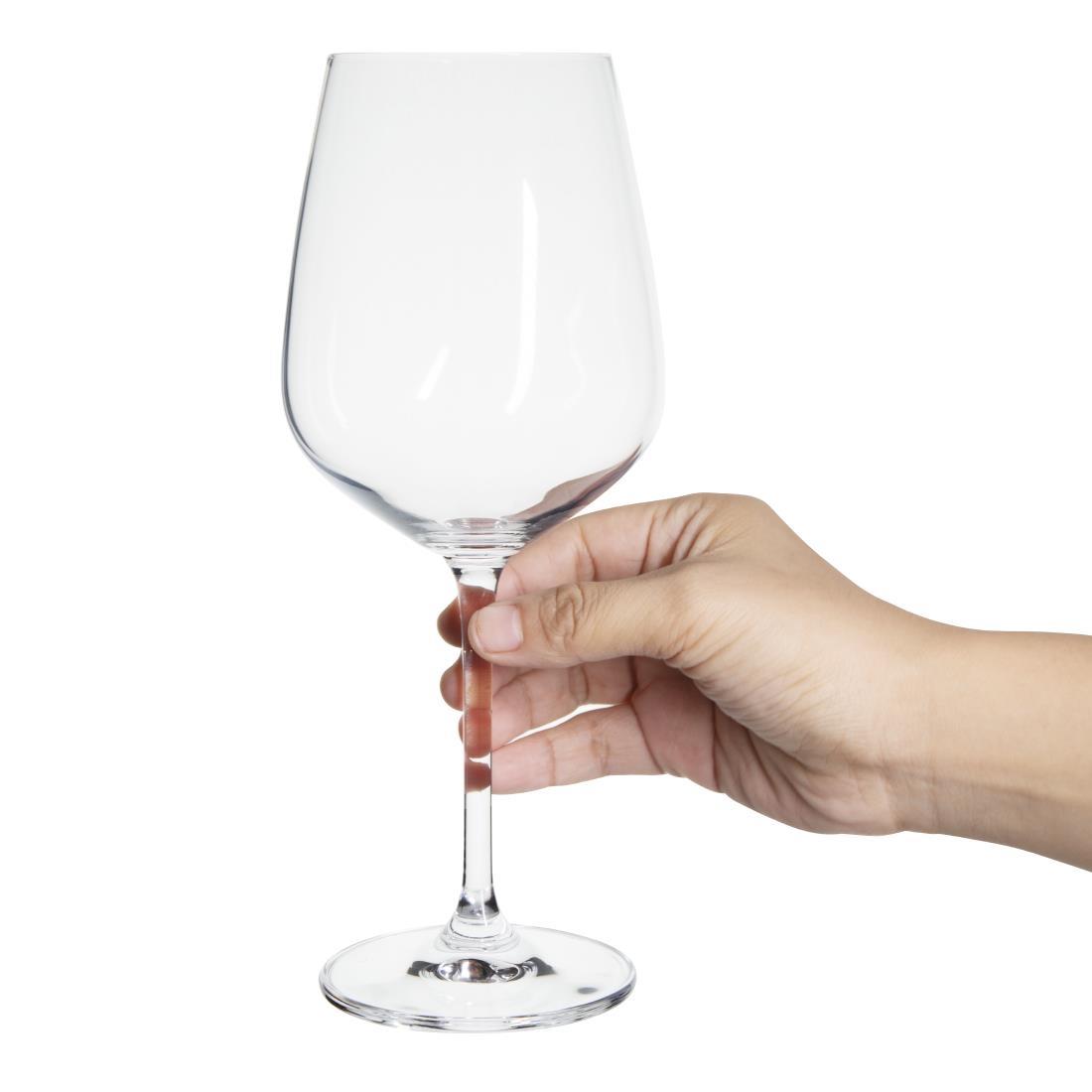 Olympia Chime Crystal Wine Glasses 495ml (Pack of 6) - GF734  - 2