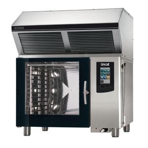 Lincat Visual Cooking 2.06 Electric Counter-top Injection Combi Oven with Hoodini - FW686  - 1