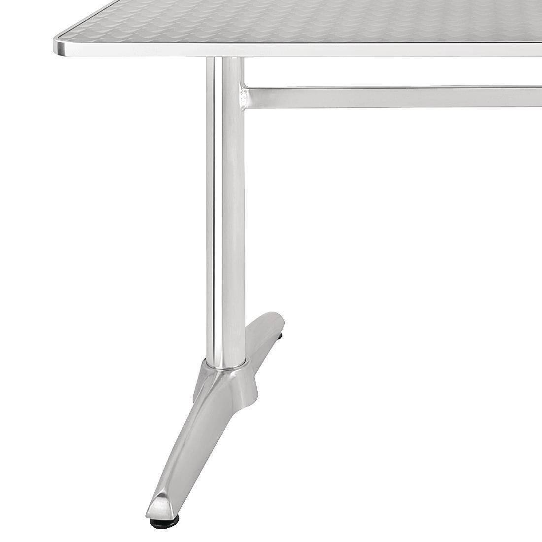 Bolero Double Pedestal Table Rectangular 1200mm - U432  - 3