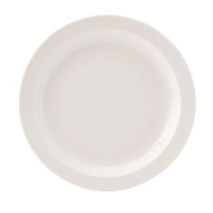 Utopia Pure White Narrow Rim Plates 167mm (Pack of 36) - DB610  - 1