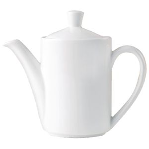 Replacement Lids For Steelite Monaco White Vogue 597ml Coffee Pots (Pack of 12) - V7438  - 1