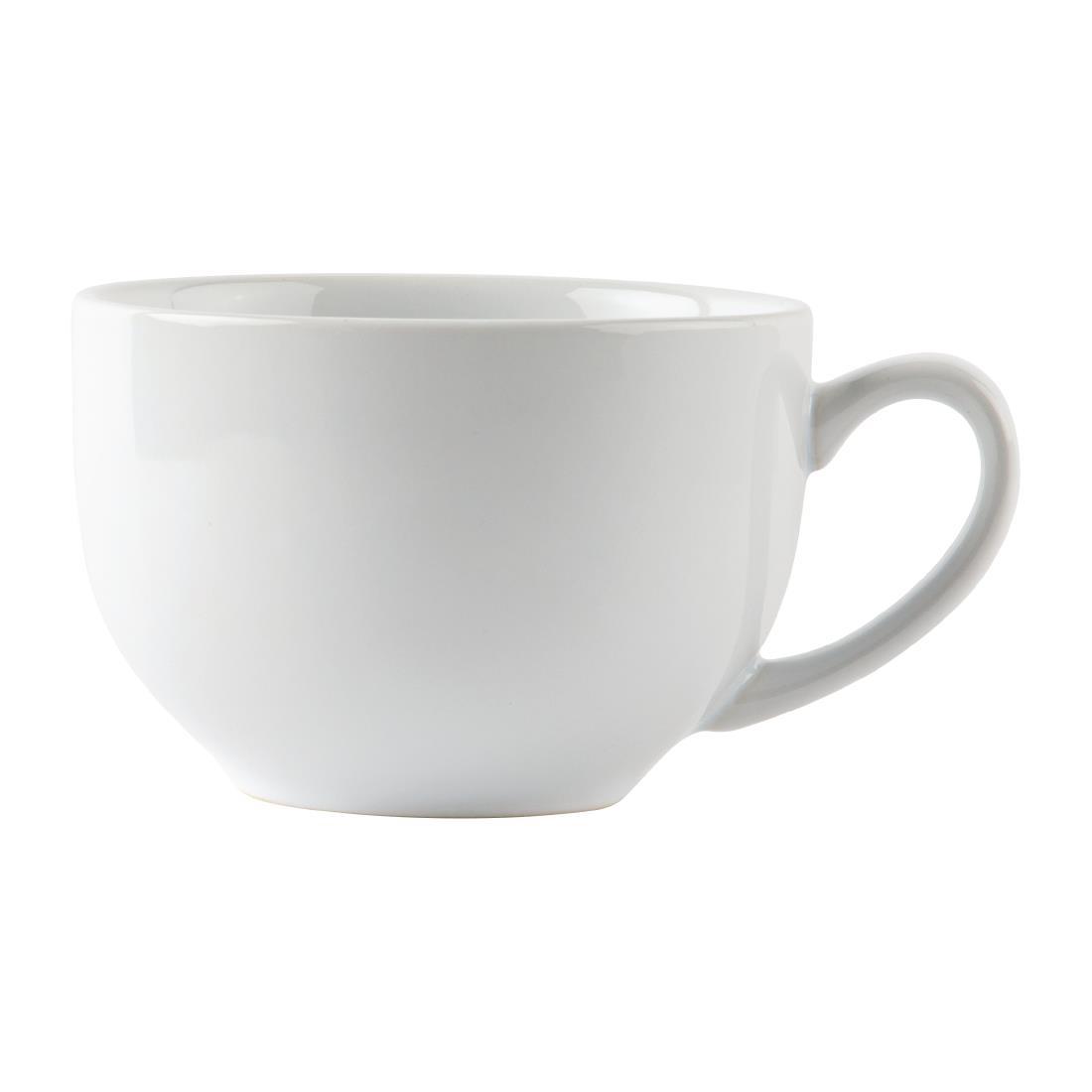 Olympia Cafe Cappuccino Cups White 340ml (Pack of 12) - GK077  - 4