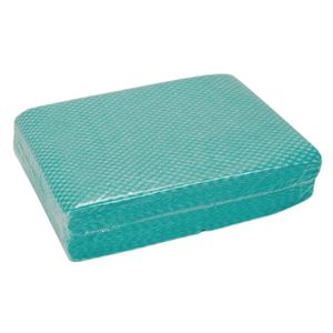 All-Purpose Non-Woven Cleaning Cloths Green (Pack of 500) - FP682  - 1