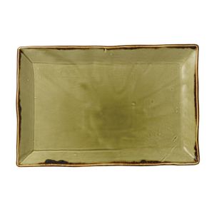Dudson Harvest Rectangular Trays Green 192 x 284mm (Pack of 6) - FC051  - 1