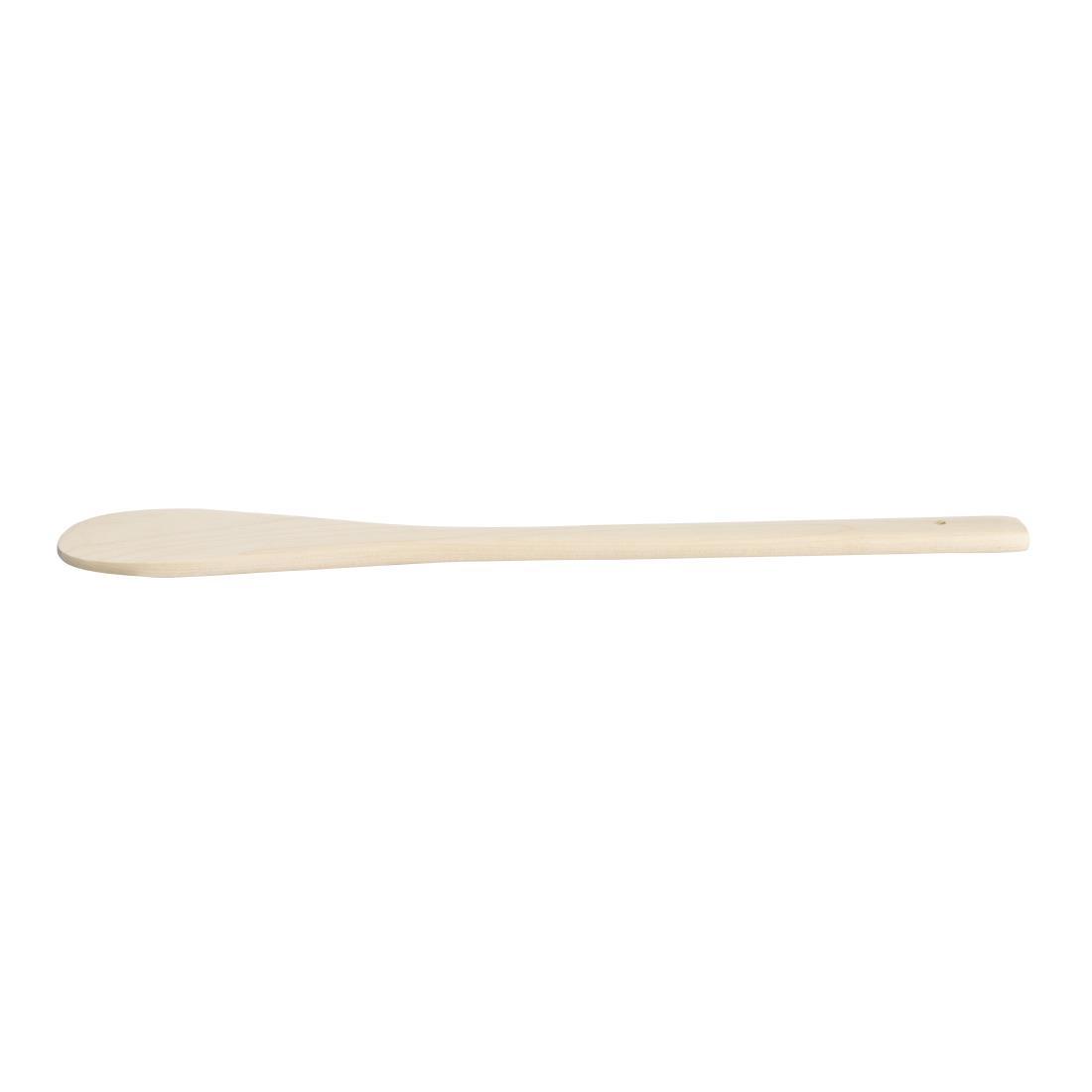 Vogue Round Ended Wooden Spatula 12" - J113  - 2