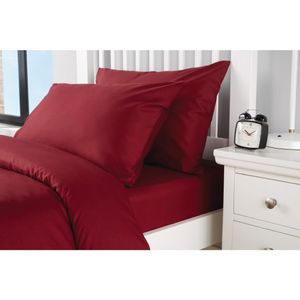 Mitre Essentials Spectrum Housewife Pillowcase Claret - HB916  - 1