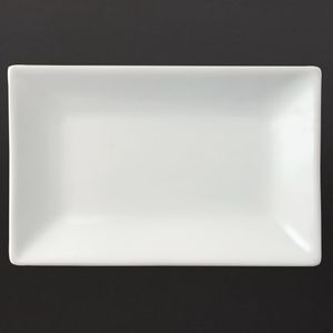 Olympia Serving Rectangular Platters 200x 130mm (Pack of 6) - CC893  - 1
