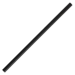Fiesta Compostable Paper Cocktail Stirrer Straws Black (Pack of 250) - CY080  - 1